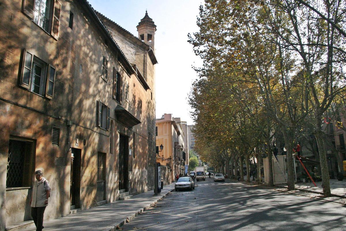 El incidente ocurrió en la calzada de las Ramblas de Palma