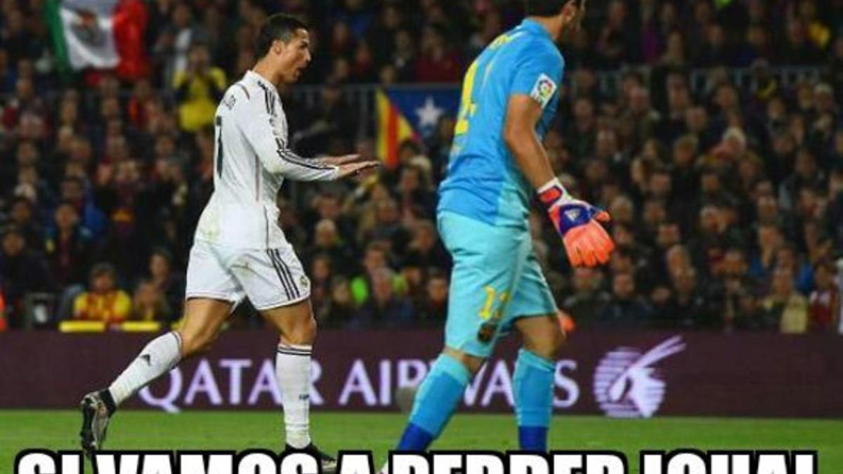 Los mejores memes del clásico entre FC Barcelona y Real Madrid