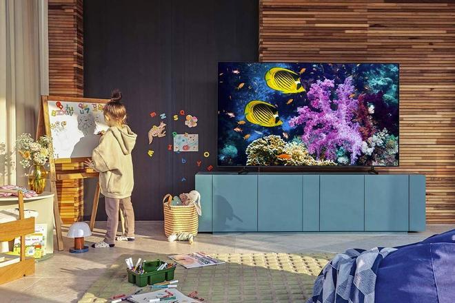 Smart TV Samsung QLED 4K 2021 de 55'' con resolución 4K