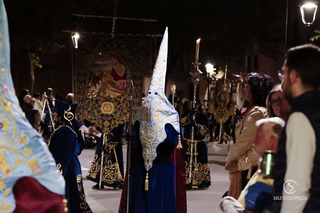 Las imágenes de la Procesión del Silencio en Lorca