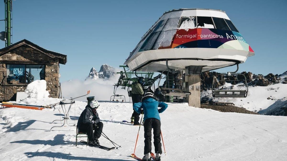 El telesilla de Anayet, en Formigal, fue inaugurado la temporada pasada.