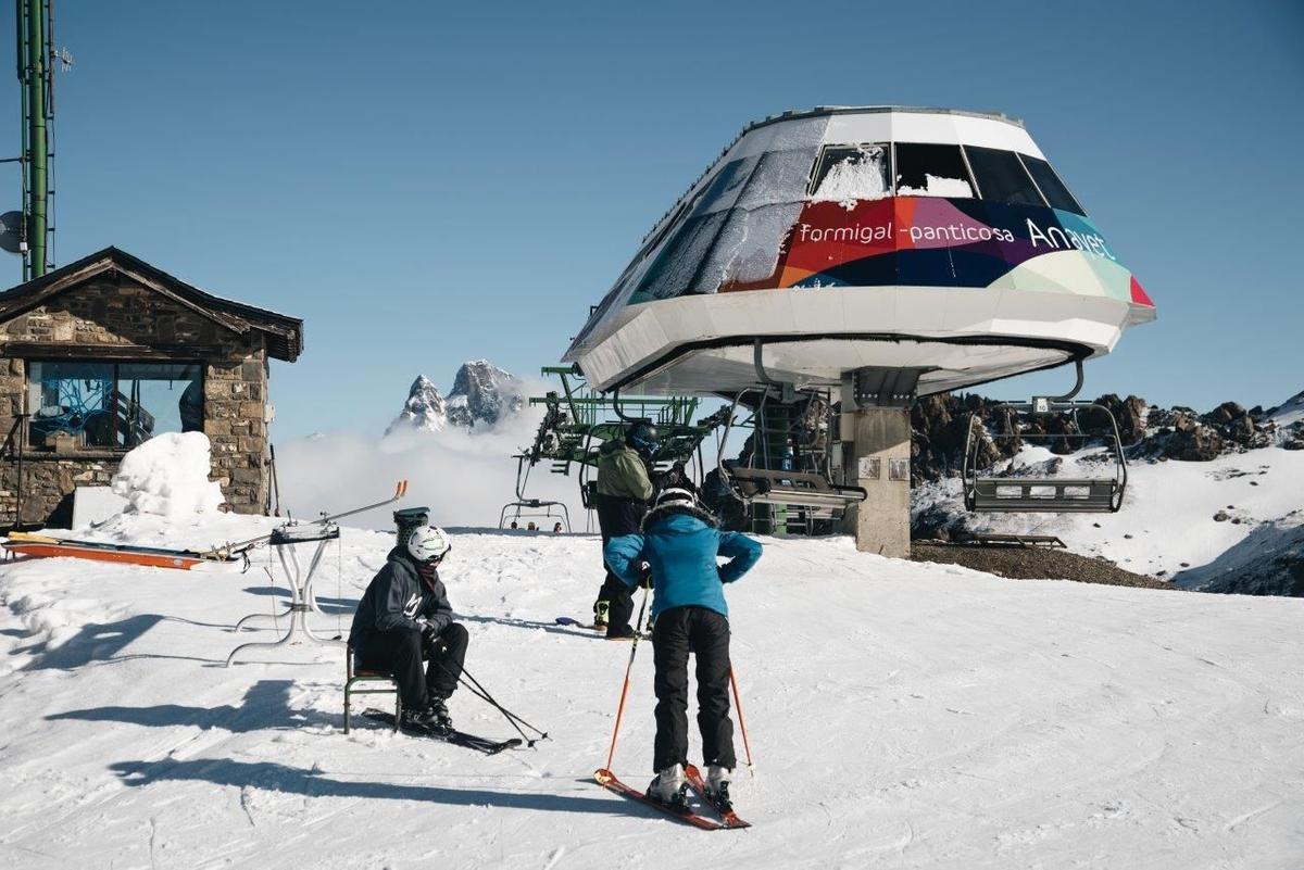 El telesilla de Anayet, en Formigal, fue inaugurado la temporada pasada.