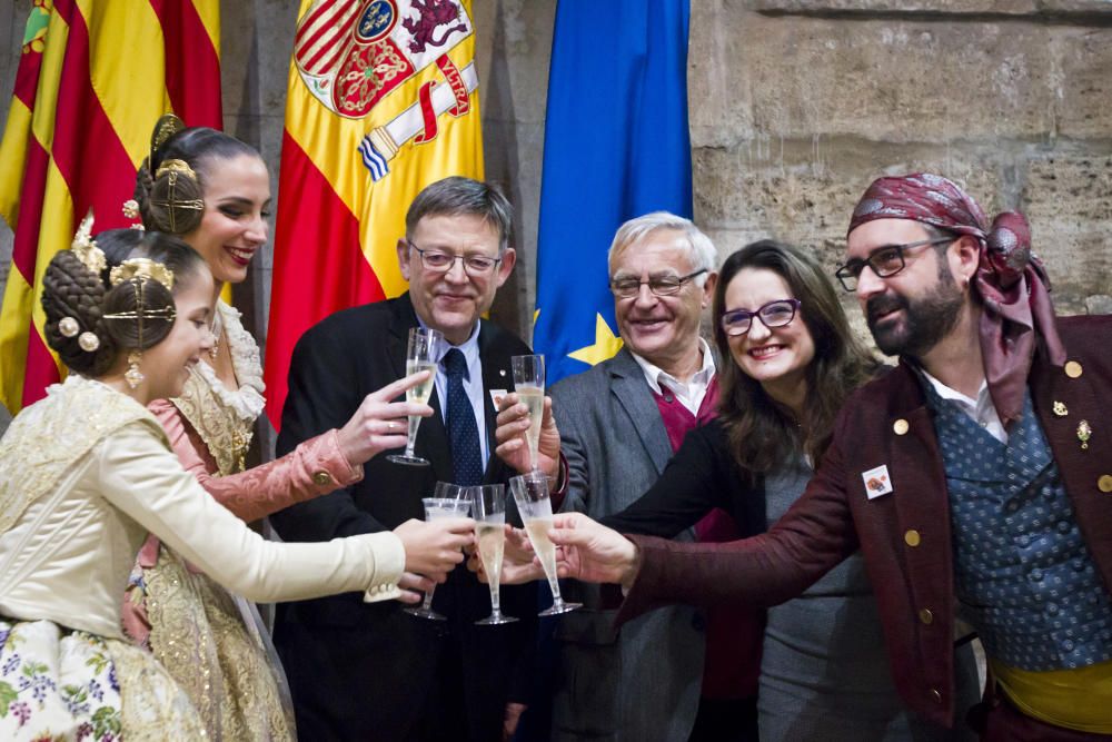 Así fue el acto institucional Fallas-Unesco