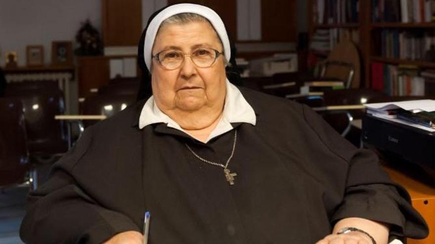 La germana Pilar Lumbreras