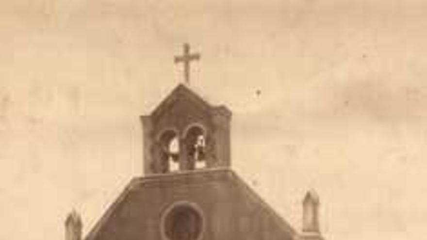 Capilla de Arija en 1926.