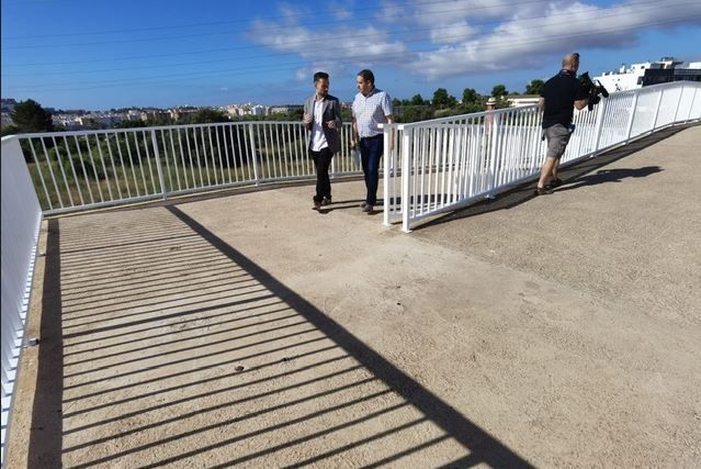 Rehabilitación de la pasarela de sa Blanca Dona en Ibiza