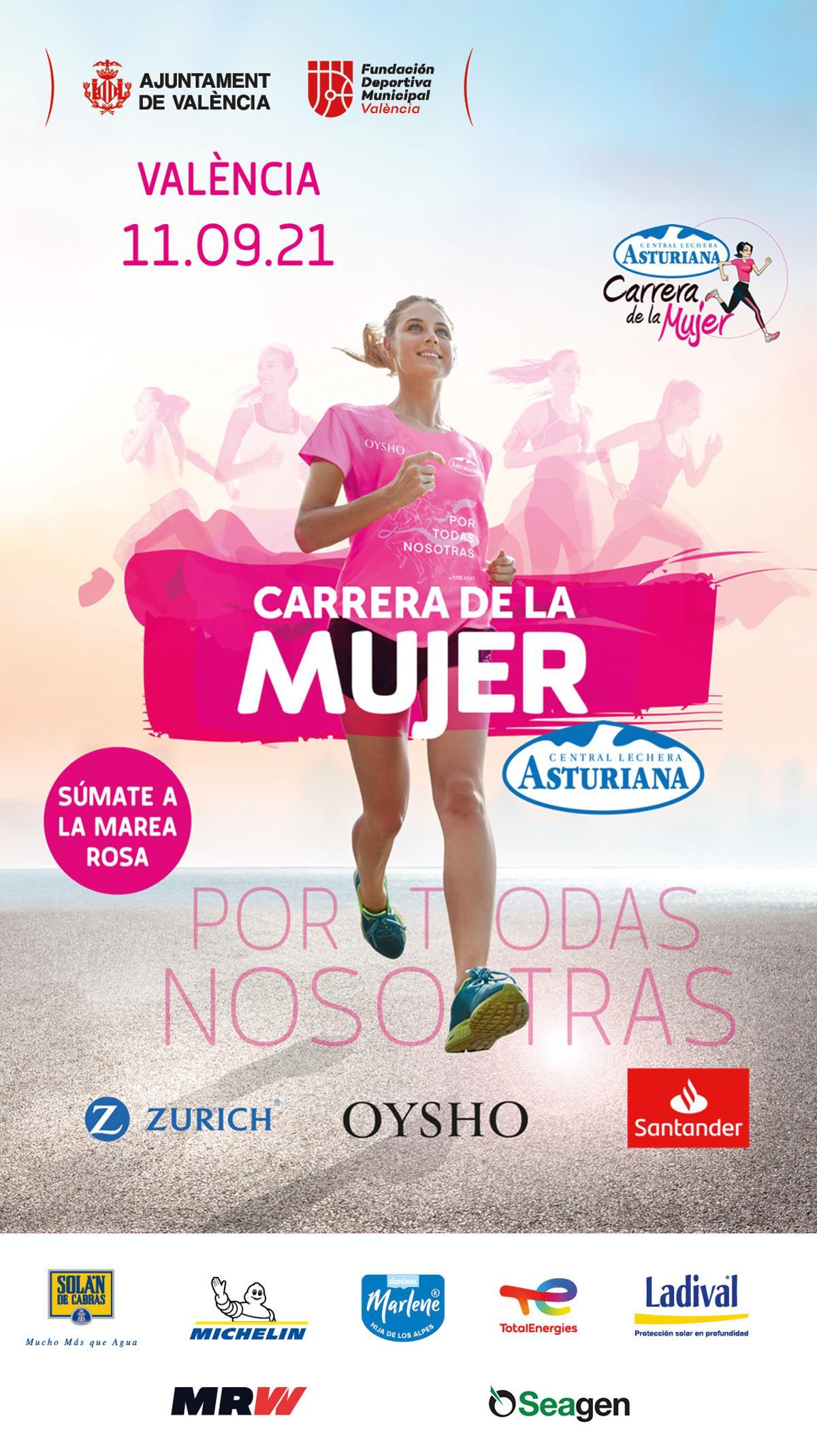 Cartel de la Carrera de la Mujer