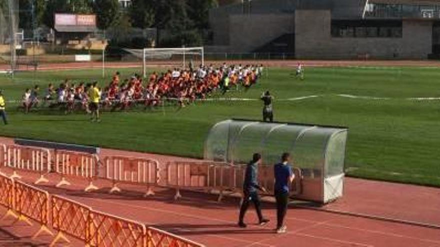 El cros escolar va celebrar-se a l&#039;estadi de Palafrugell.