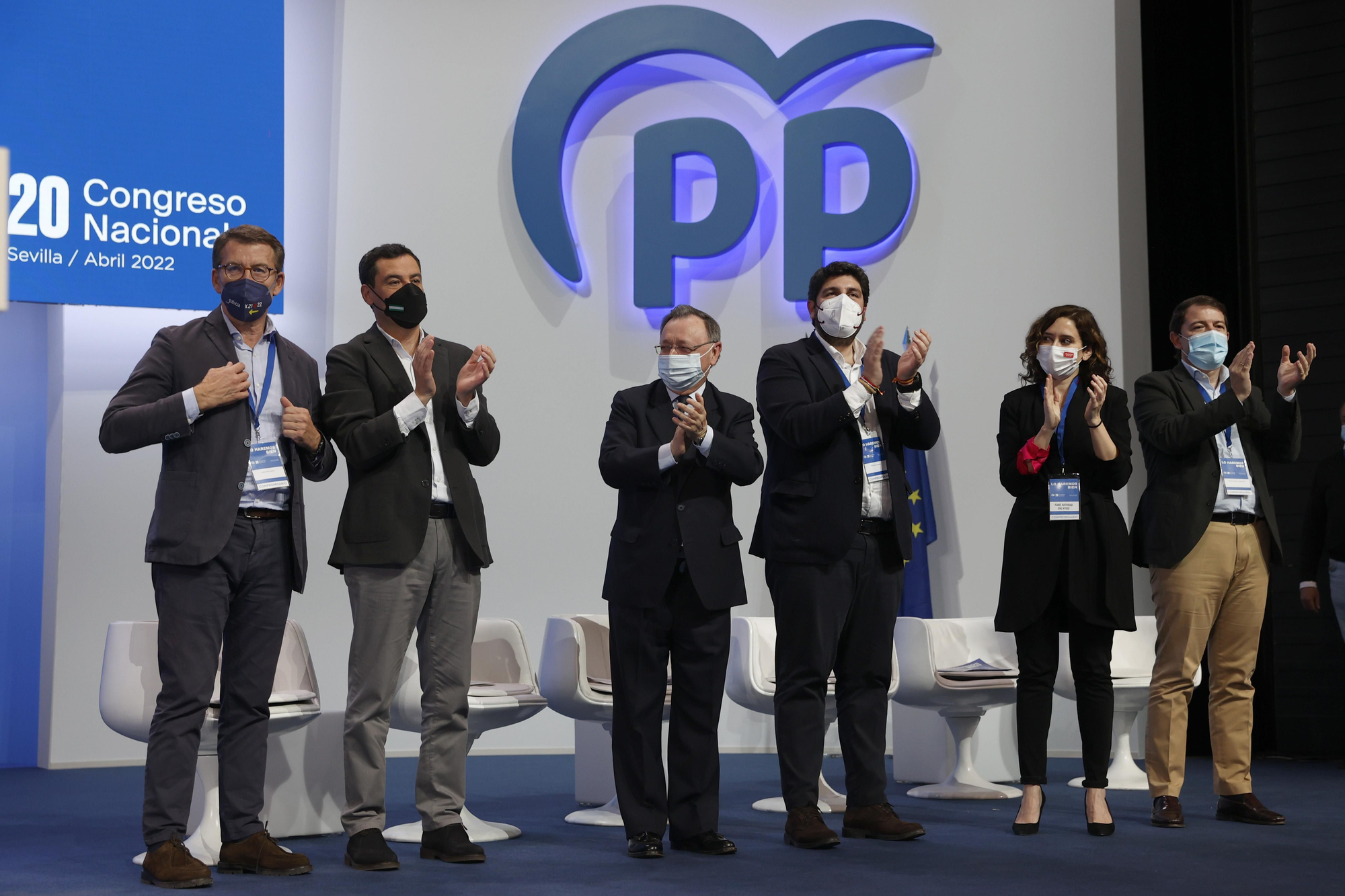 El PP que gobierna reivindica sus políticas como alternativa al Gobierno