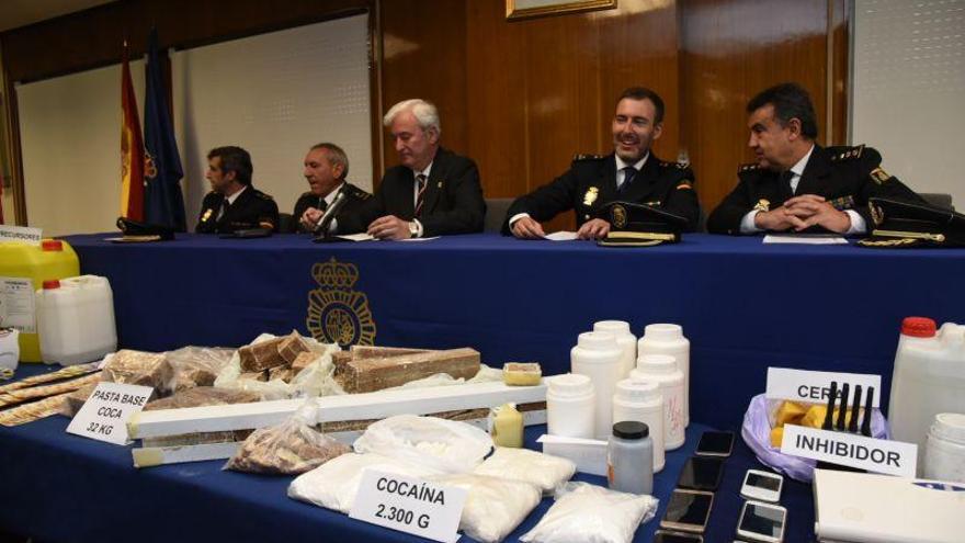 Detenidos nueve miembros de una organización dedicada a elaborar y distribuir cocaína en Zaragoza y Cataluña