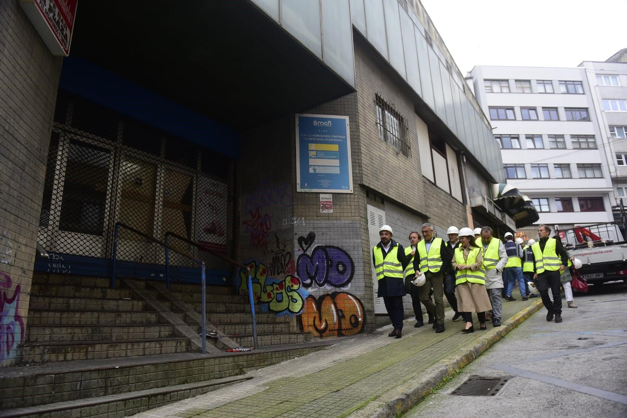 Arranca en A Coruña la obra del nuevo mercado y centro de salud de Santa Lucía