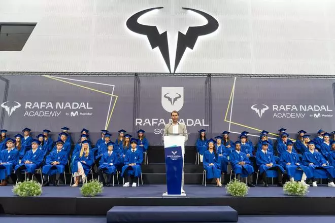 Ceremonia de graduación de la Rafa Nadal Acedemy 2023-24