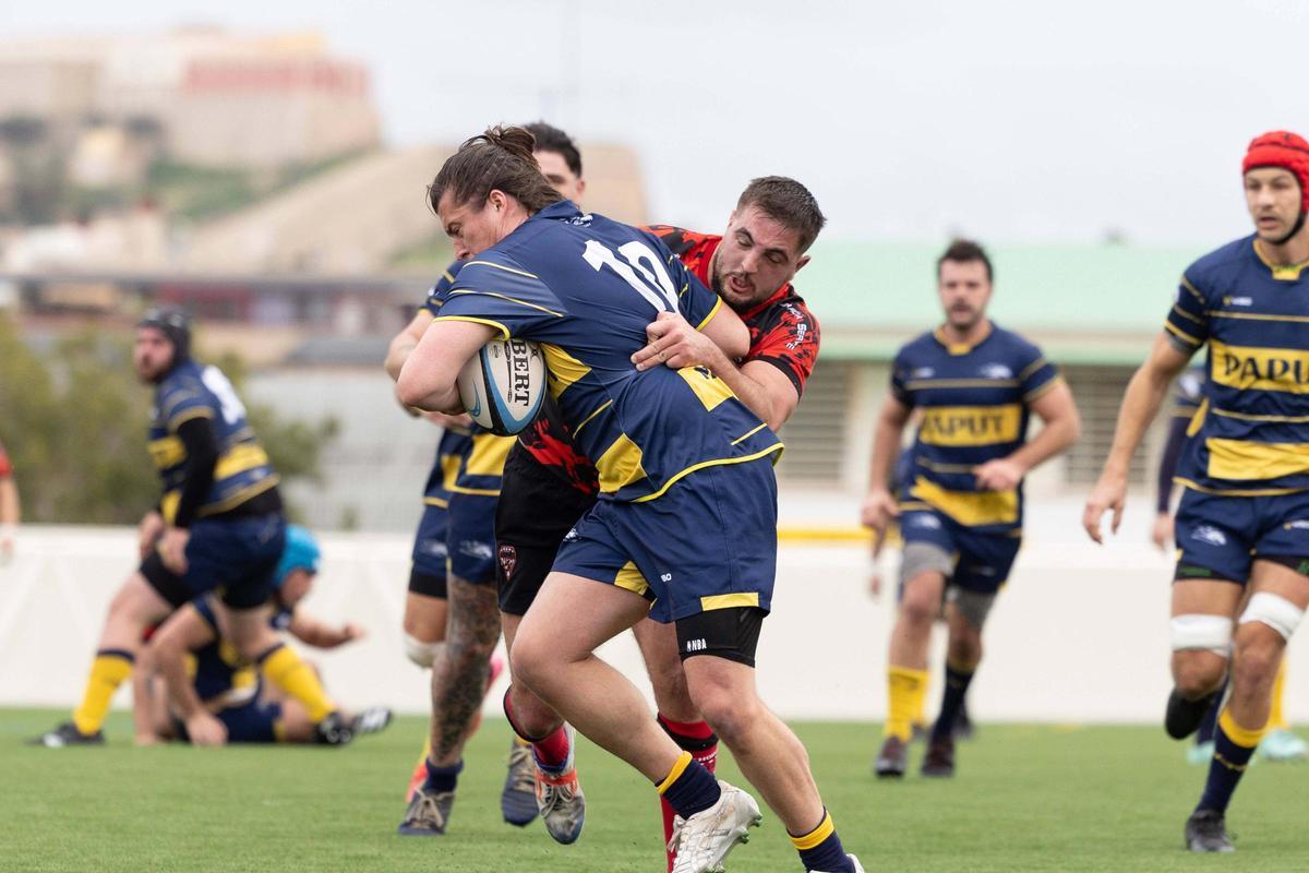Primer partido en es Putxet: Ibiza Rugby-Menorca