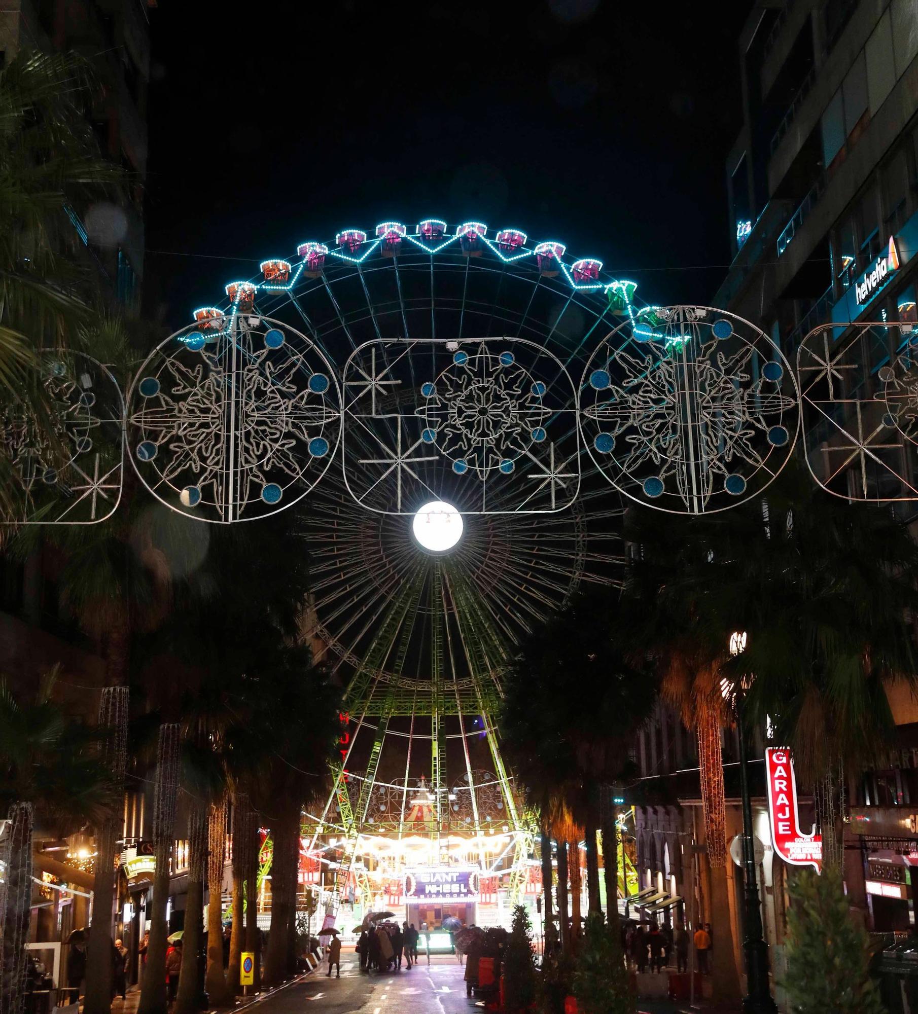 Así se apagaron las luces de Vigo tras una Navidad para la historia