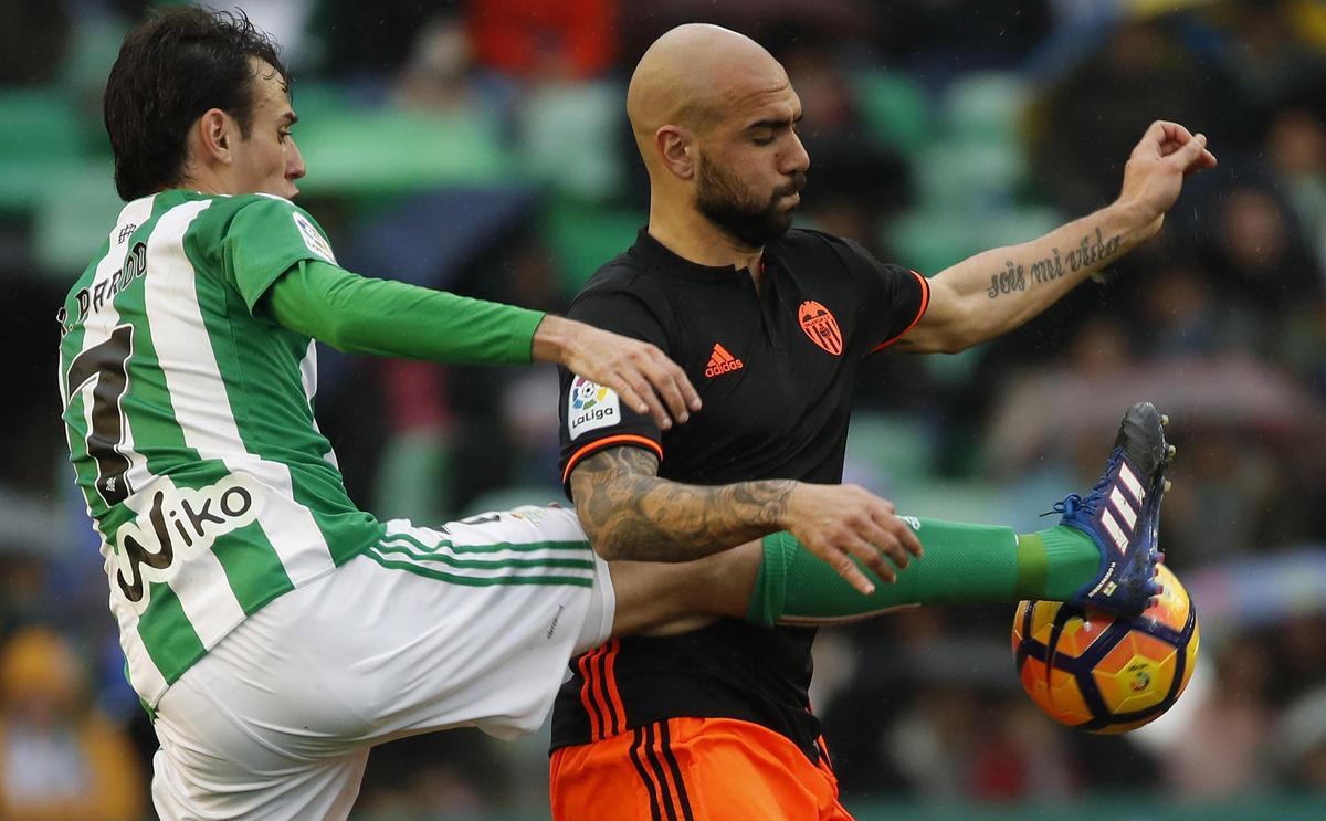 Rubén Pardo, en su etapa en el Betis