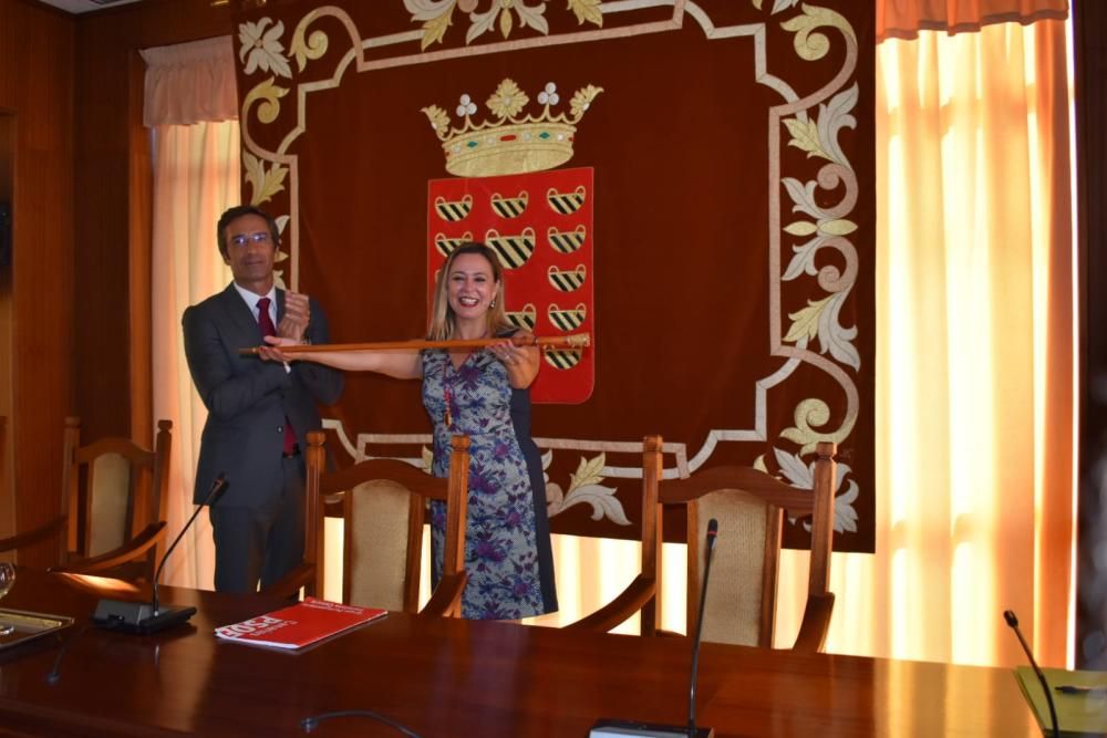 Toma de posesión de María Dolores Corujo como presidenta de Lanzarote