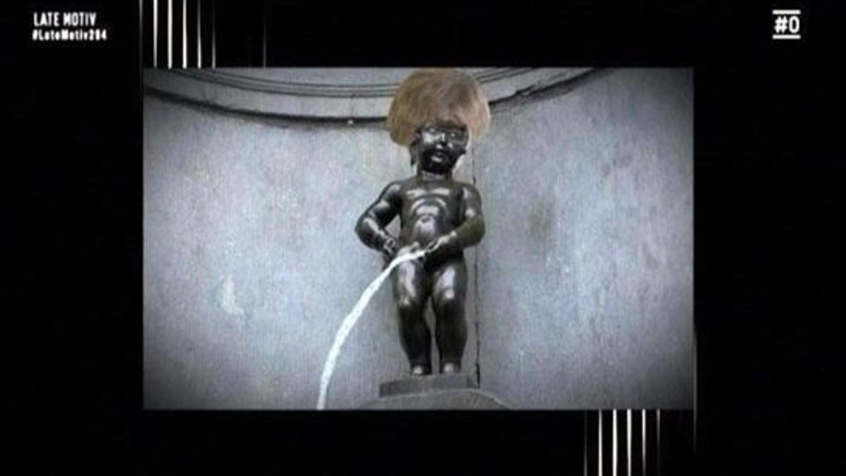 El Manneken Pis versión Manneken Puig en el canal #0 de Movistar