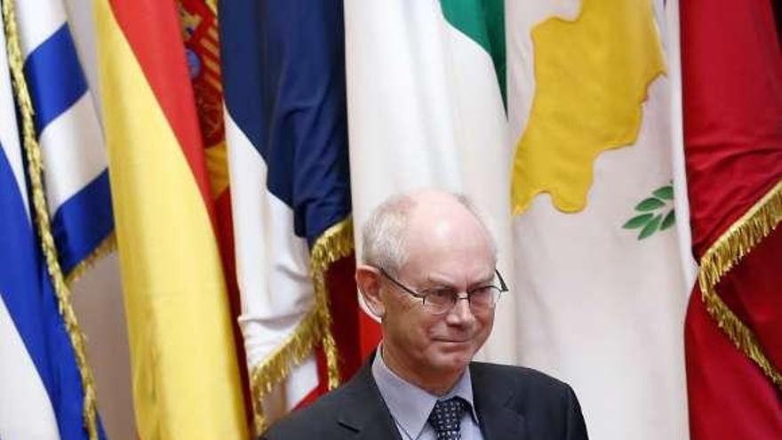 Van Rompuy, presidente del Consejo de Europa.  // Efe