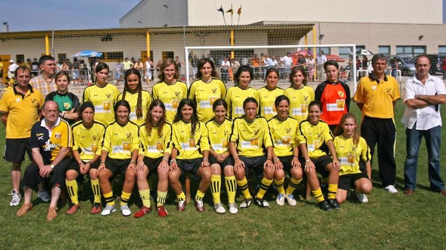 L&#039;equip del Llers femení del 2007