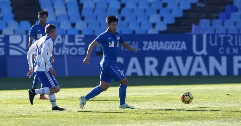 Partido amistoso del Real Zaragoza  con el Henan Jianye chino (2-2)