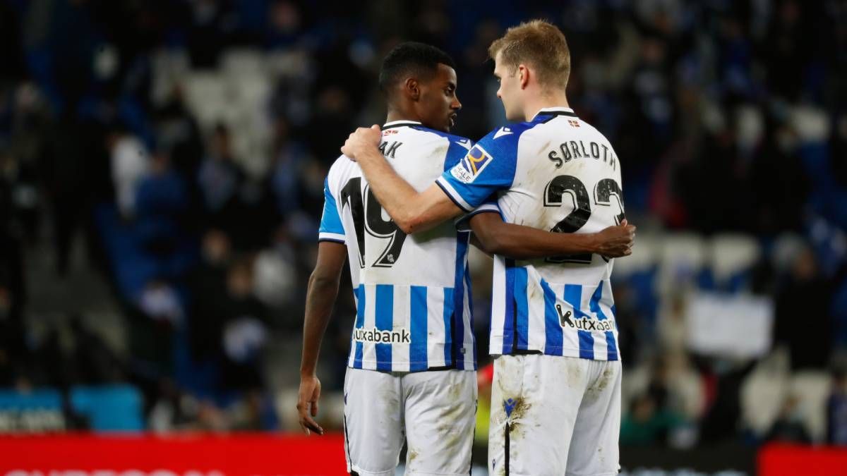 Sorloth e Isak, amigos dentro y fuera del campo