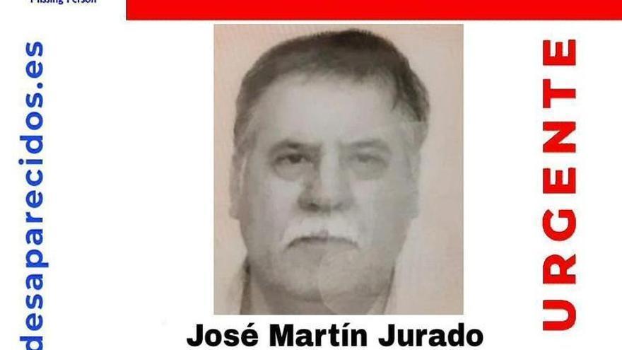 Cartel sobre la desaparición de José Martín Jurado