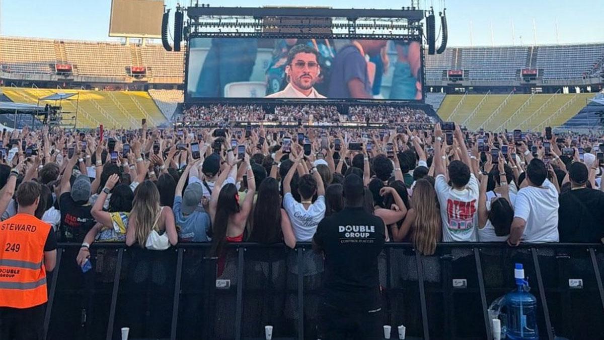 Lamine, Gavi, Lewandowski y compañía se lo pasan en grande con Bad Bunny