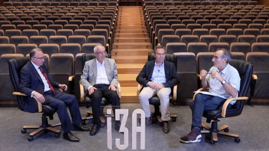 Los cuatro directores que ha tenido la institución en sus 20 años de historia.