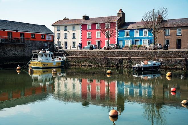 Puerto de Aberaeron, Bahía de Cardigan