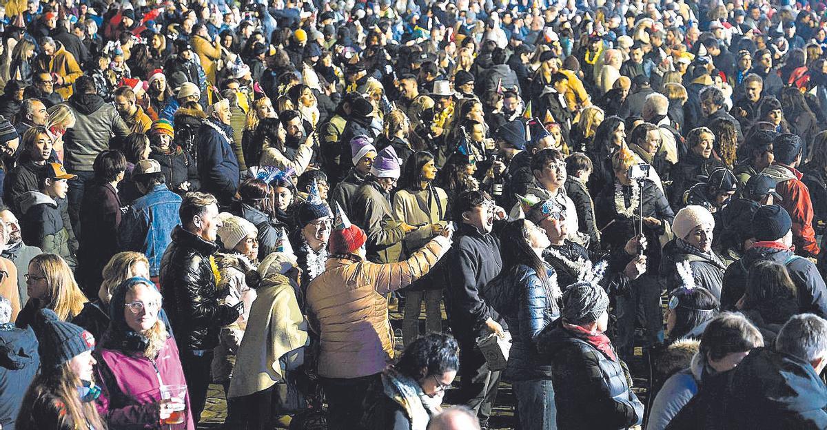 Fiesta de Fin de Año en el Obradoiro