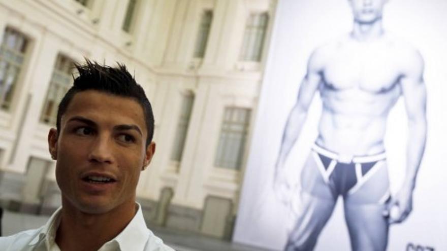 Cristiano Ronaldo, en calzoncillos