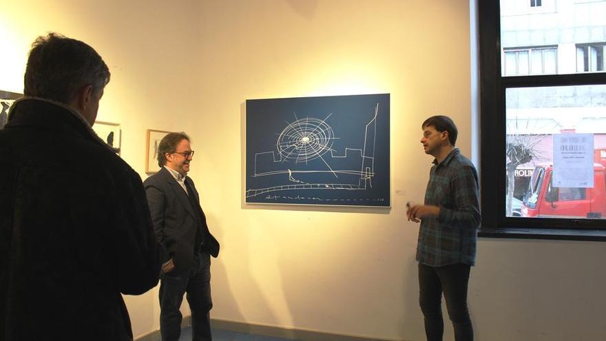 Exposición de dibujo en homenaje a Pepe Legazpi, en Mieres