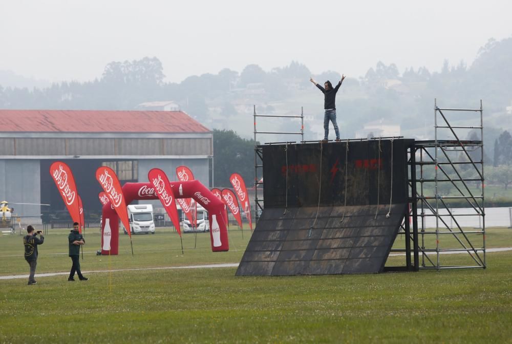 Todo preparado para el Festival Baldumac en La Morgal