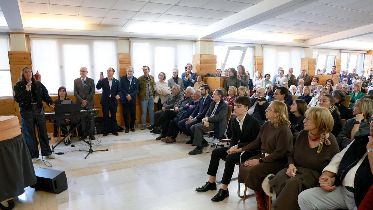 Xisela Franco: «Habría que hacerte una calle, papá, un grafiti o escultura»