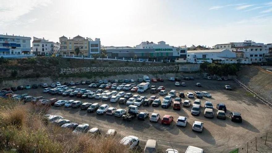 Imagen de la parcela donde se construirá el aparcamiento subterráneo con más de 800 plazas y una estación de autobuses.