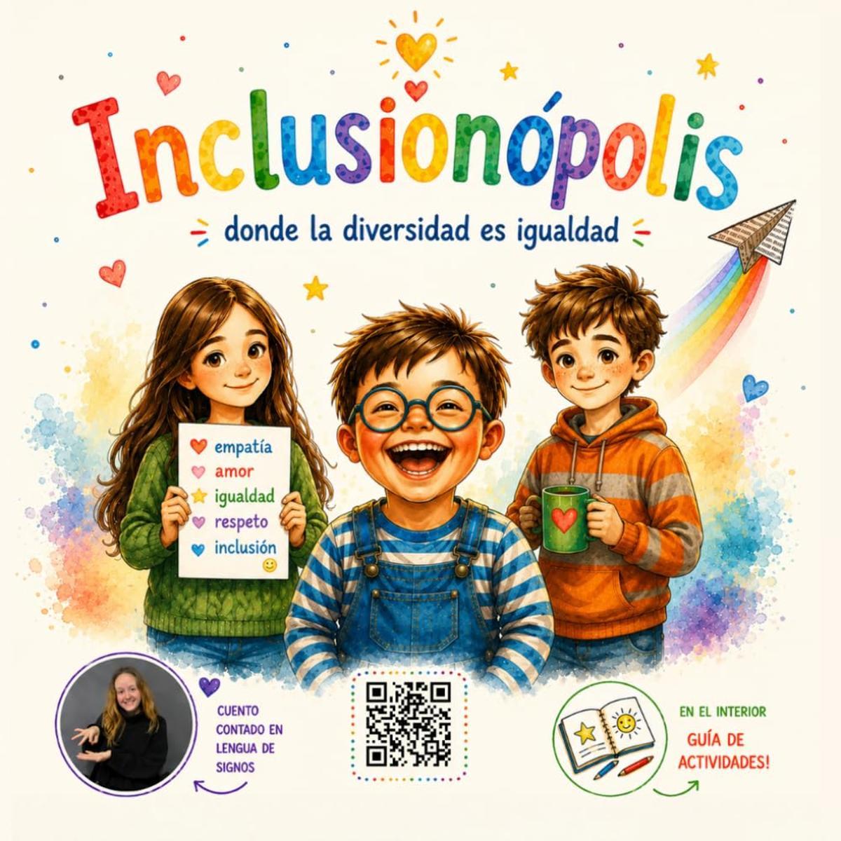 Portada del libro "Inclusionópolis" de Jennifer Melitón.