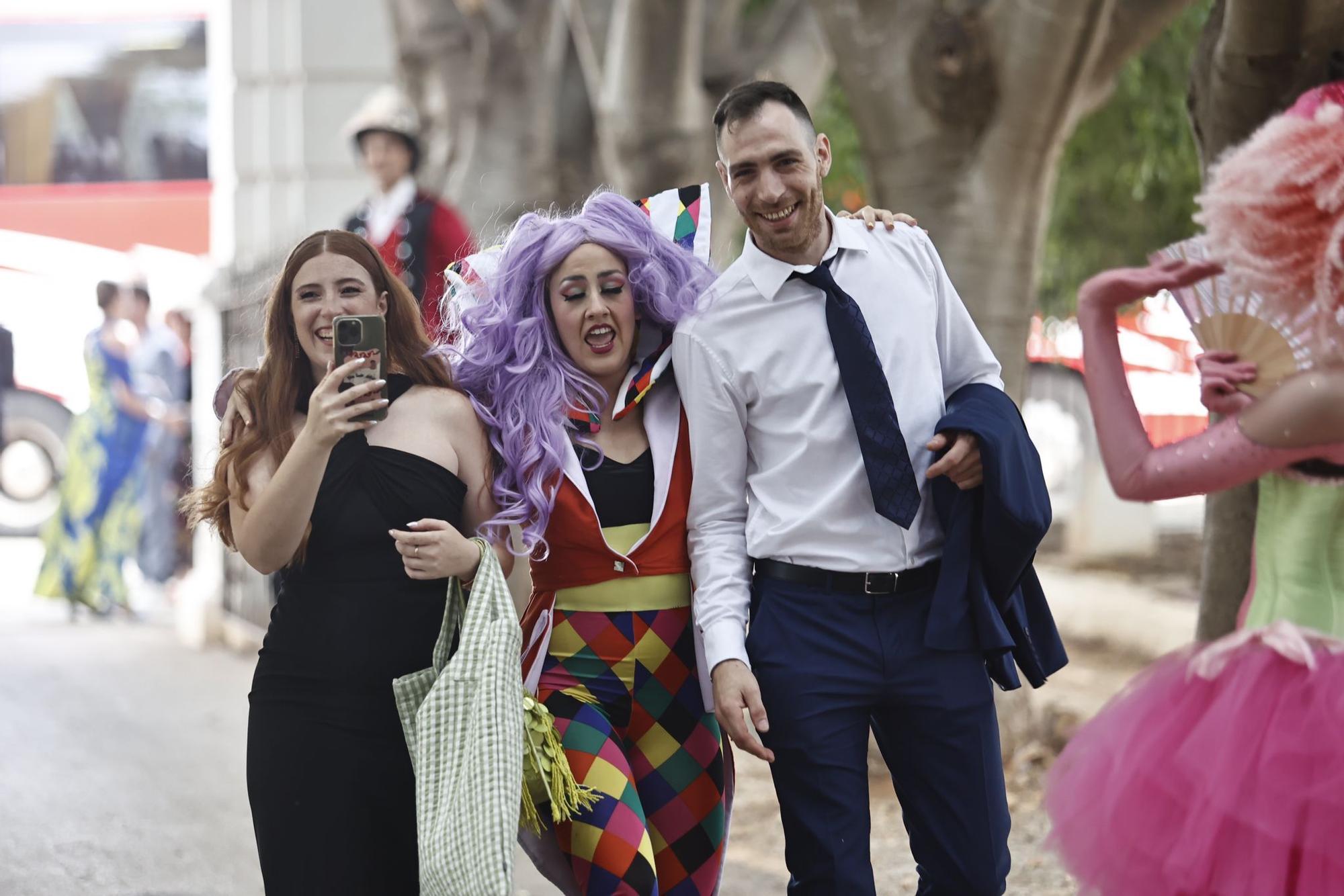 Boda de Nuria Llopis: la alfombra roja