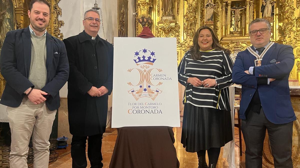 Presentación del lema y el logotipo de la coronación de la Virgen del Carmen de Montoro.