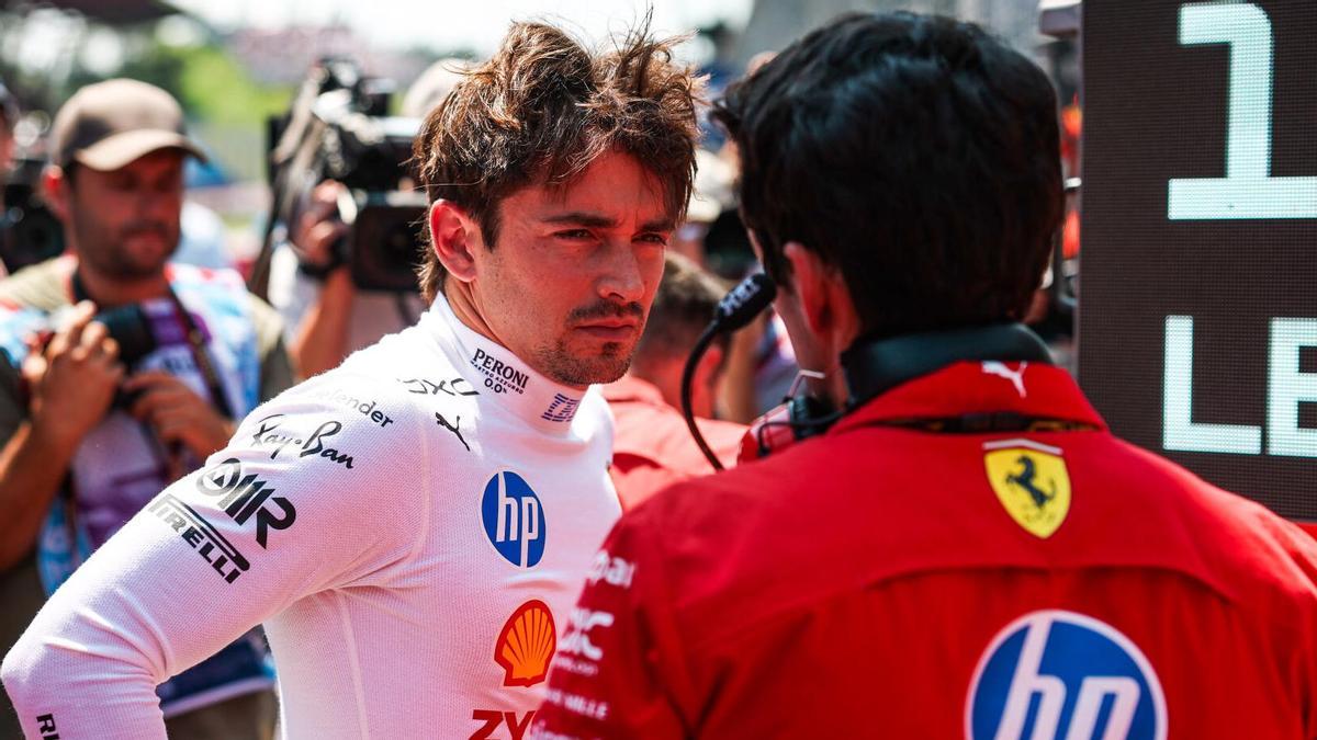 El dato demoledor que confirma el peor momento de Charles Leclerc en Ferrari