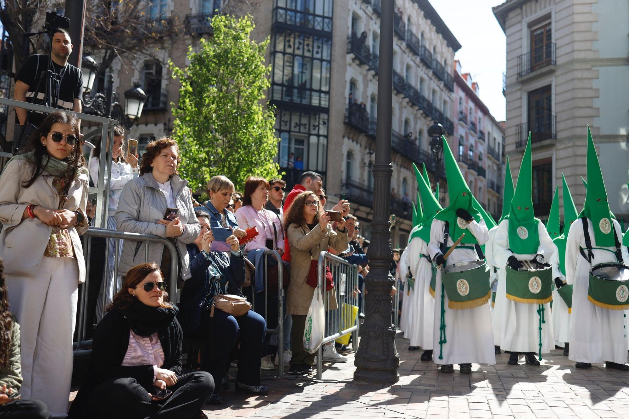 En imágenes | Procesiones del Viernes Santo en Zaragoza