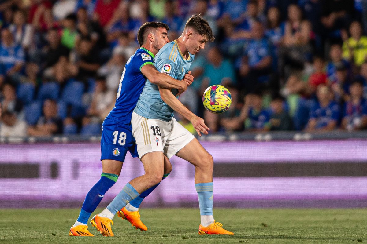 Las imágenes del Getafe - Celta