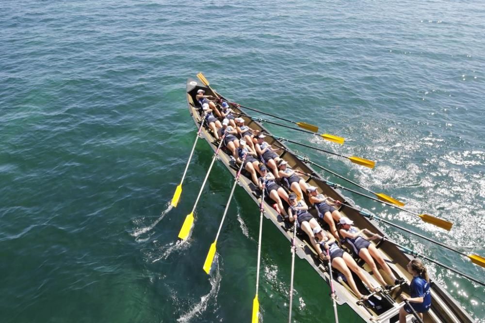 Las imágenes de la Bandera Femenina Concello de Vigo de traineras