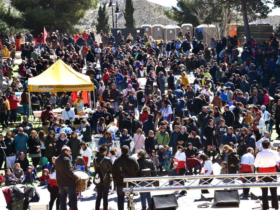 Trobada d'Escoles en Valencià en Xixona