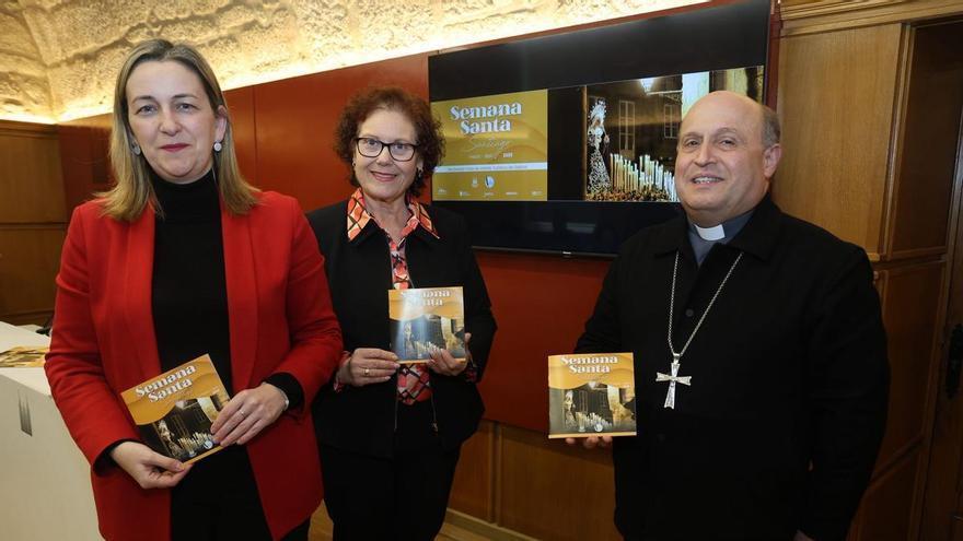 Santiago presenta una Semana Santa con 17 procesiones y una oferta turística que busca abrir la ciudad más allá del casco histórico