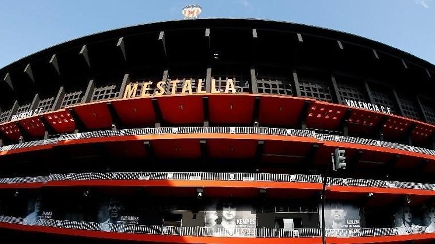 El estadio de Mestalla.