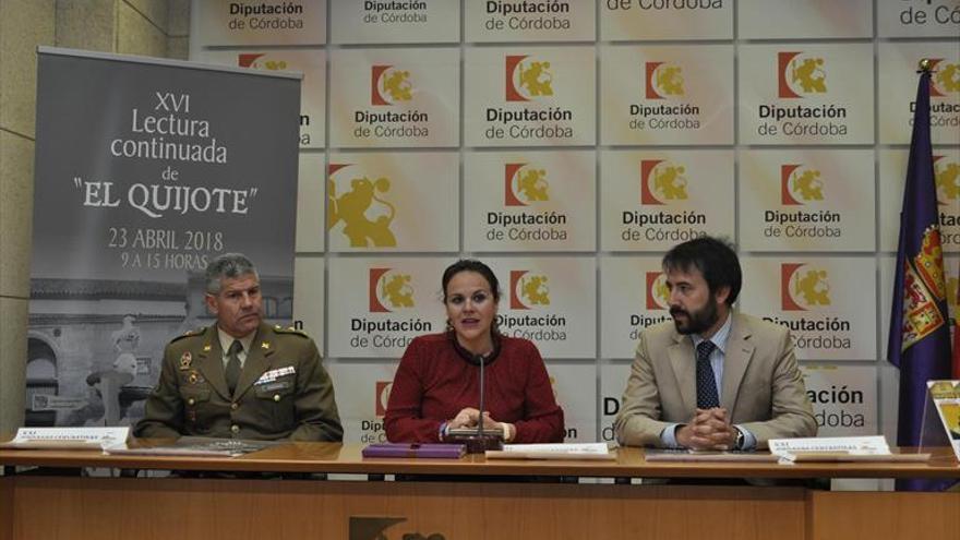 La Diputación invita el próximo lunes a una lectura continuada de El Quijote en el Góngora