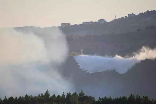 GALERÍA | Incendio en Argozelo, Portugal, junto a la frontera con Zamora