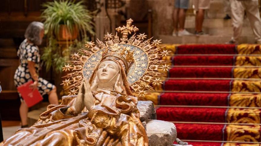 La Catedral de Mallorca recupera la procesión de la Mare de Déu morta para la Asunción