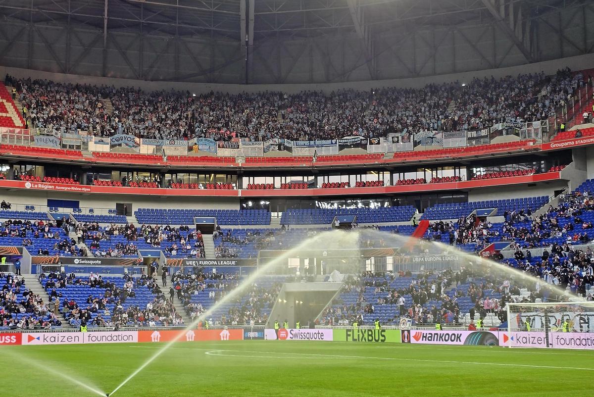 La victoria europea del Celta en Lyon, en imágenes La victoria europea del Celta en Lyon, en imágenes