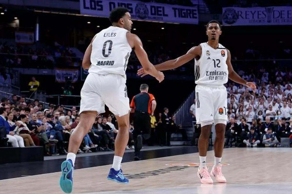 Lyles fue el gran protagonista de la victoria del Madrid ante el Armani Milan